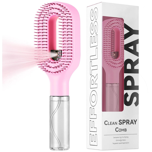 2-in-1 Spray Hair Brush