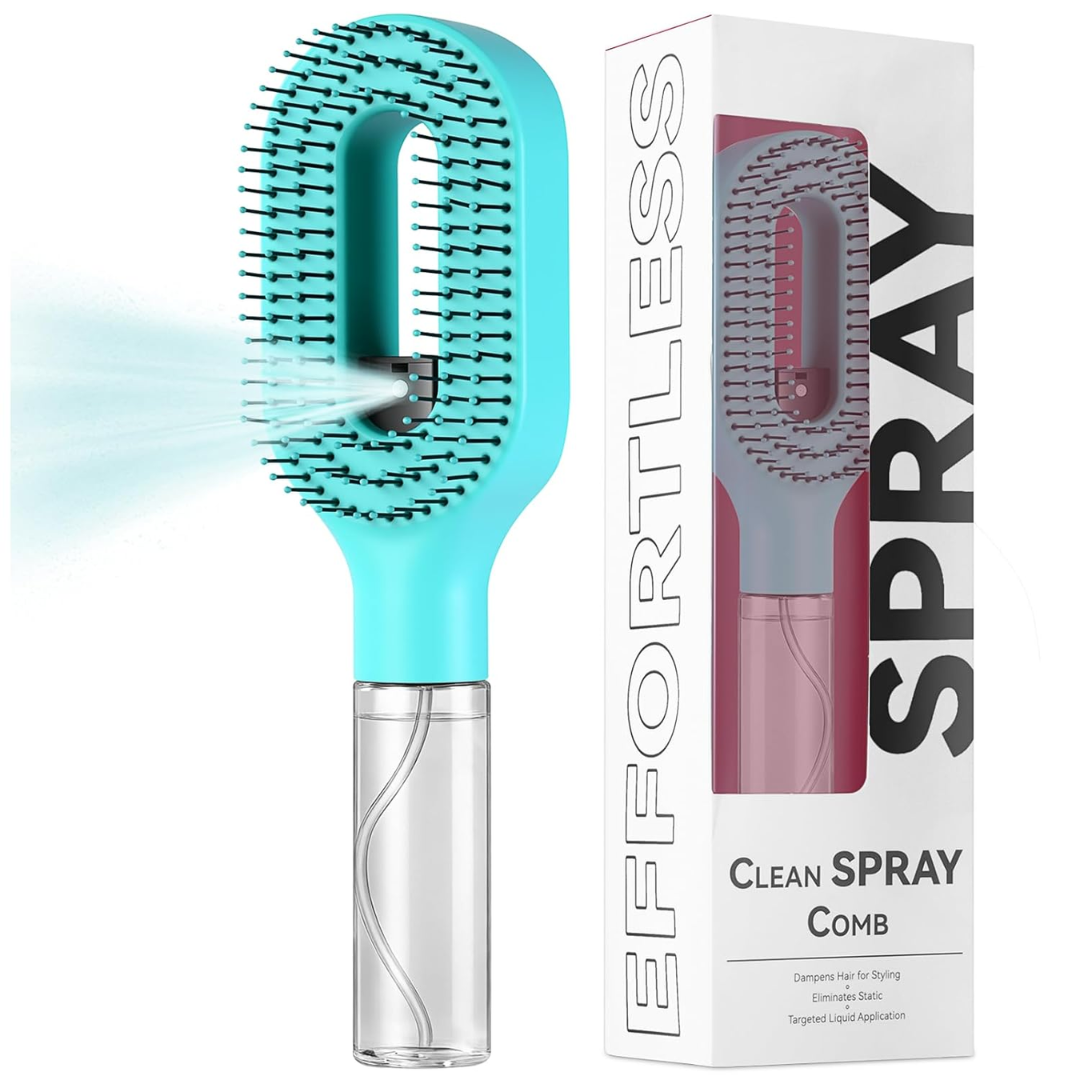 2-in-1 Spray Hair Brush